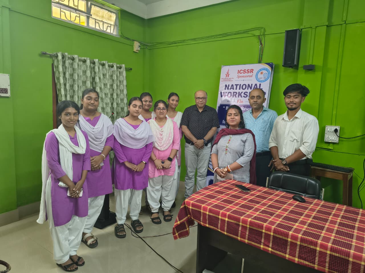 Department of Mathematics and Statistics has accompanied our 7th-semester students to an ICSSR-sponsored national workshop on research methodologies